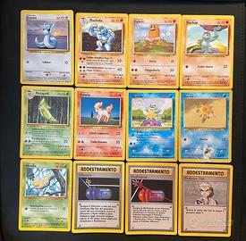 Lotto carte pokemon set base