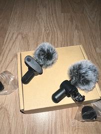 Microfono per vlogging, youtube, tiktok, instagram