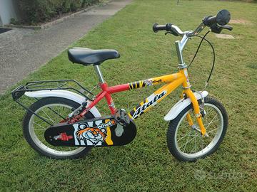 bicicletta con ruota 16'