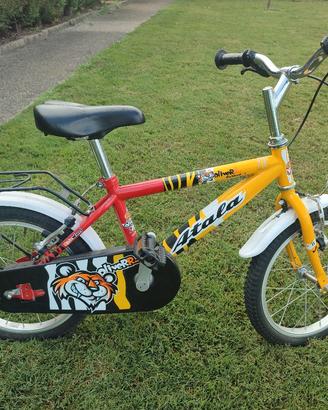 bicicletta con ruota 16'