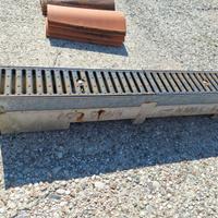Canale di scolo Aco Drain con griglia in ghisa