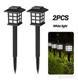 Luci solari per esterni luci da giardino