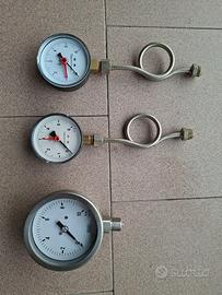 MANOMETRI PER MISURAZIONE PRESSIONE LIQUIDI O GAS