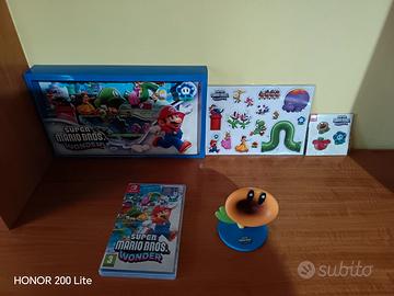 Super Mario bros Wonder pacchetto mega collector's