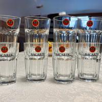 12 bicchieri Bacardi da Cocktail/ long drink.