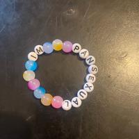 Bracialletto pansesualle fatto a mano