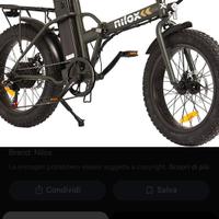 Bici elettrica nilox x8 plus