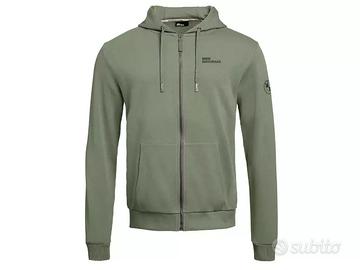 Felpa c/cappuccio e zip BMW Make Life A Ride Uomo