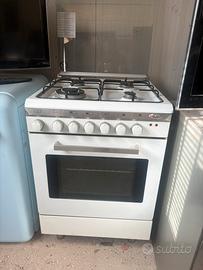 Cucina gas glem 4 fuochi gpl forno elettrico venti