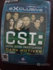 gioco PC CSI DARK MOTIVES