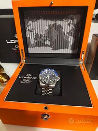 Lorenz GMT special edition dial blu, full set.
