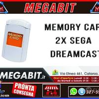 Memory card 2X per SEGA Dreamcast