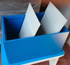 Schedario da tavolo cm. 38x24x21