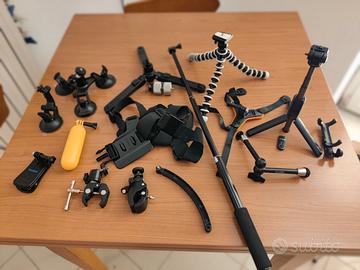RACCOLTA ACCESSORI PER GOPRO, INSTA360, DJI, ECC.