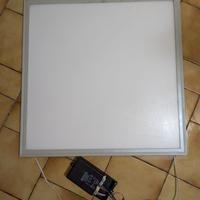 pannello led 60x60 luce biana con alimentatore