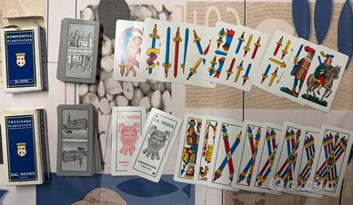 Lotto mazzi di carte dal negro vintage