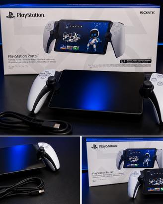 PLAYSTATION PORTAL COME NUOVA-USATA  1 SOLA VOLTA