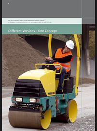 Rullo compattatore ammann av12 2