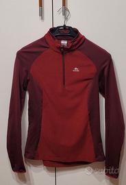 Pile leggero Quechua bordeaux