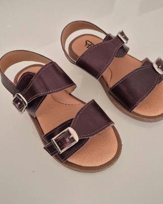 sandali cuoio bimbo 