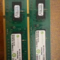 2 barrette RAM Rendition DDR3 total 4 GB