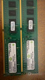 2 barrette RAM Rendition DDR3 total 4 GB