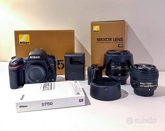 Fotocamera reflex full frame Nikon D750