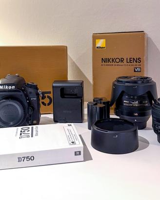 Fotocamera reflex full frame Nikon D750