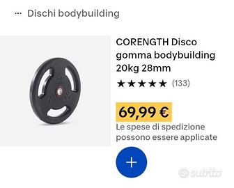 Dischi, Addominali, Panca, Bilanciere