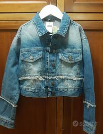 Giubbotto jeans bambina