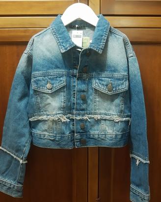 Giubbotto jeans bambina
