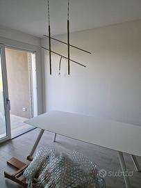 lampadario design sospensione 2 led