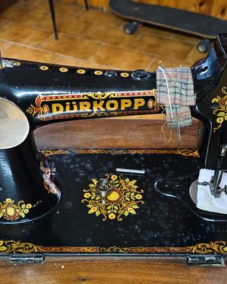 DURKOPP MACCHINA DA  CUCIRE ANTICA FINE '800