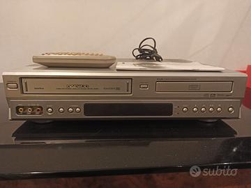 DAEWOO  combo lettore DVD + videoregistratore VHS