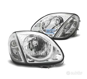 FARI MERCEDES CLASSE SLK R170 96-04 FONDO CROMATO