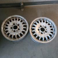 coppia di cerchi bmw serie 3 E36