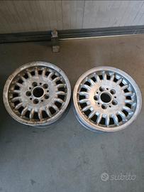 coppia di cerchi bmw serie 3 E36