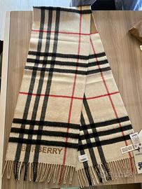 Sciarpa burberry double face