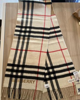 Sciarpa burberry double face