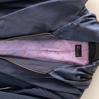 Giacca gessata con felpa incorporata Phard