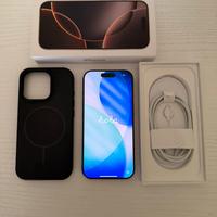 iPhone 16 Pro 128GB + cavo originale 88% batteria