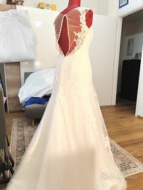 Abito da sposa nuovo con cartellino linea galvan
