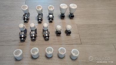 Valvole elettrostatizzabili e detentori radiatori.