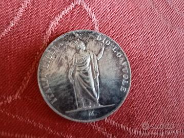 5 Lire 1848 - Governo Provvisorio di Lombardia