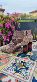scarpe con tacco laura vita floreali