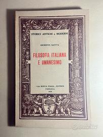 Filosofia italiana e umanesimo, Giuseppe Saitta