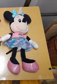 Minnie Unicorno Magico Peluche 40cm luci e suoni