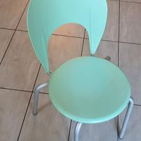 Sedia Frog design Carlo Bartoli x Ycami azzurra