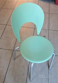 Sedia Frog design Carlo Bartoli x Ycami azzurra