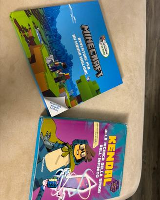 Lotto libri per ragazzi – Minecraft + Kendal